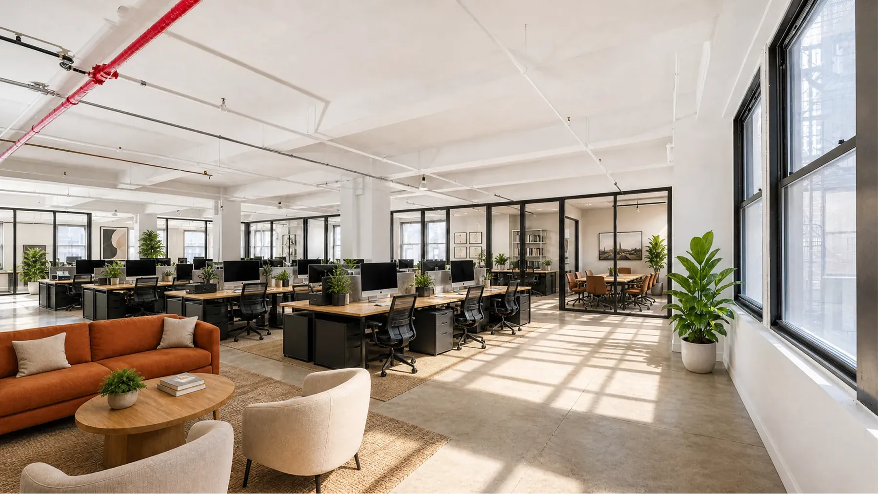 Light-filled floor