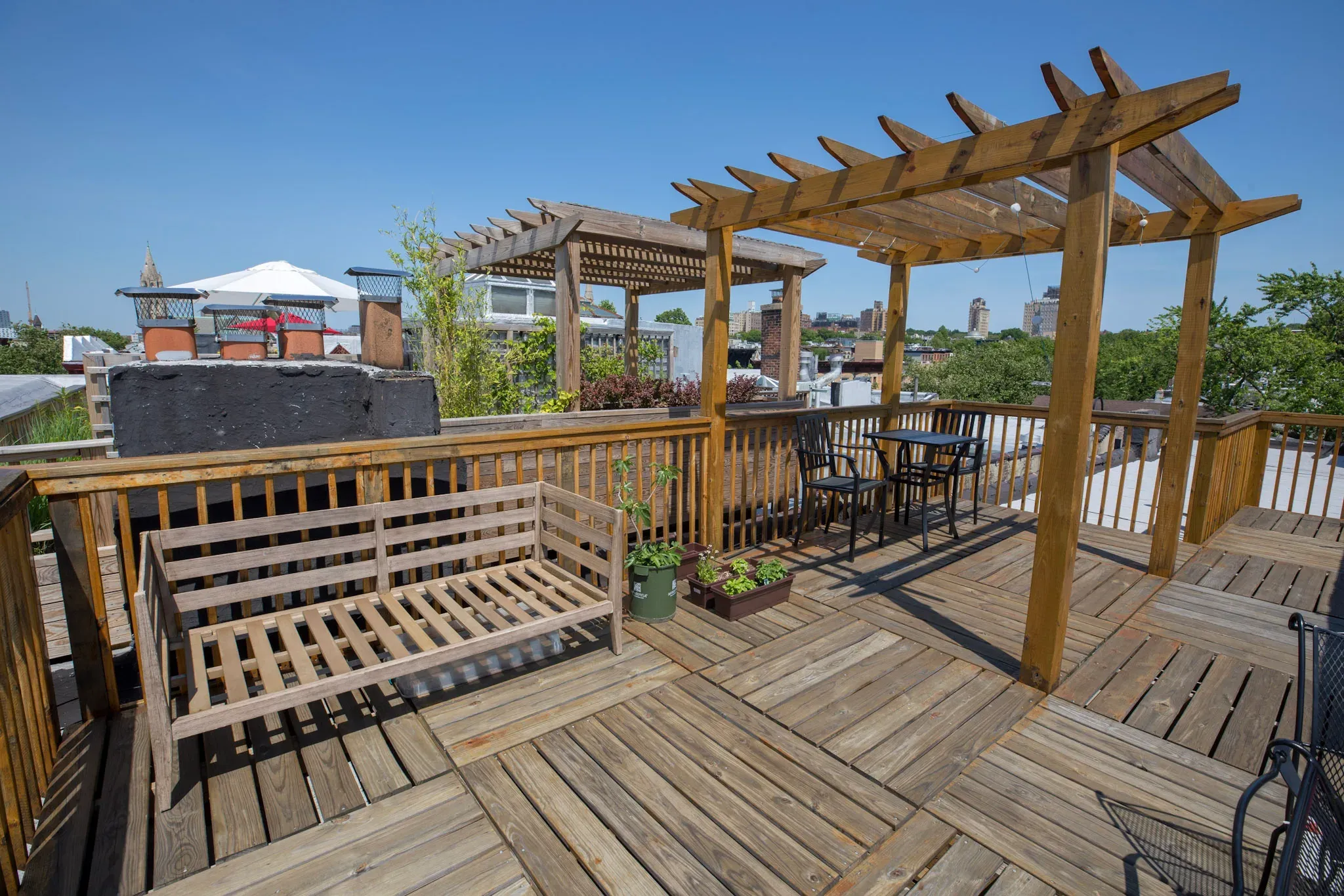 Roof deck